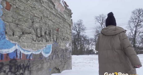 Got 2 Pee photo collection featuring Katya in golden shower session